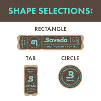 Packaged with Boveda Stickers