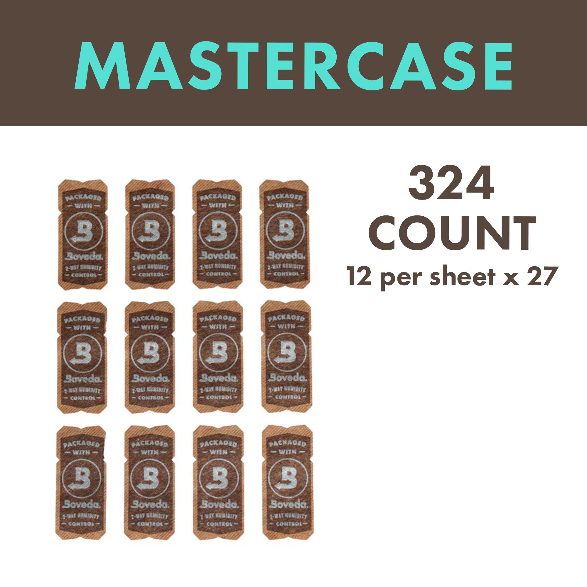 Packaged with Boveda Stickers