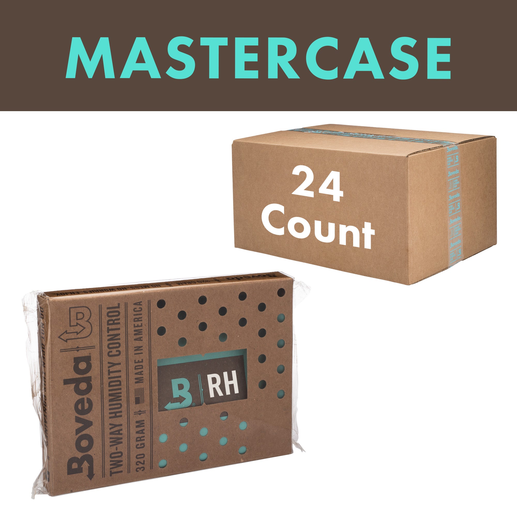 Size 320 Bulk (individually wrapped) Mastercase - For Herbal