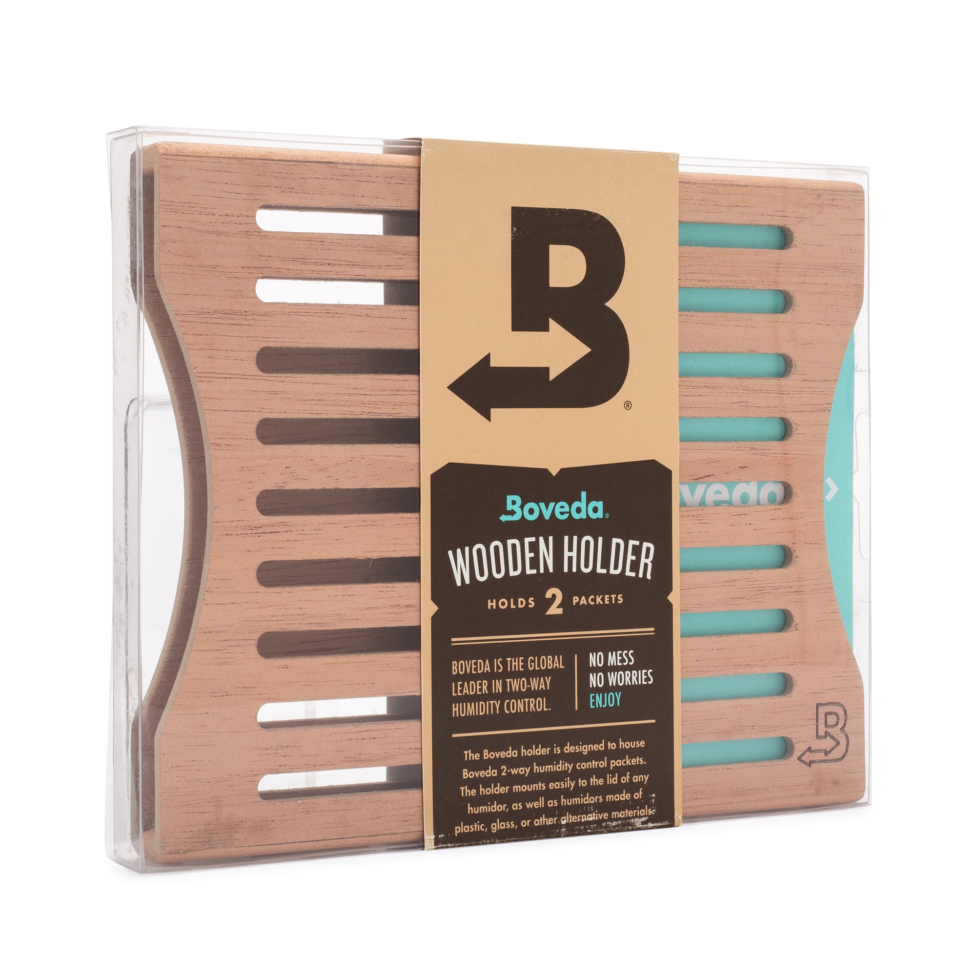 #type_wood holder (fits 2 boveda side-by-side)