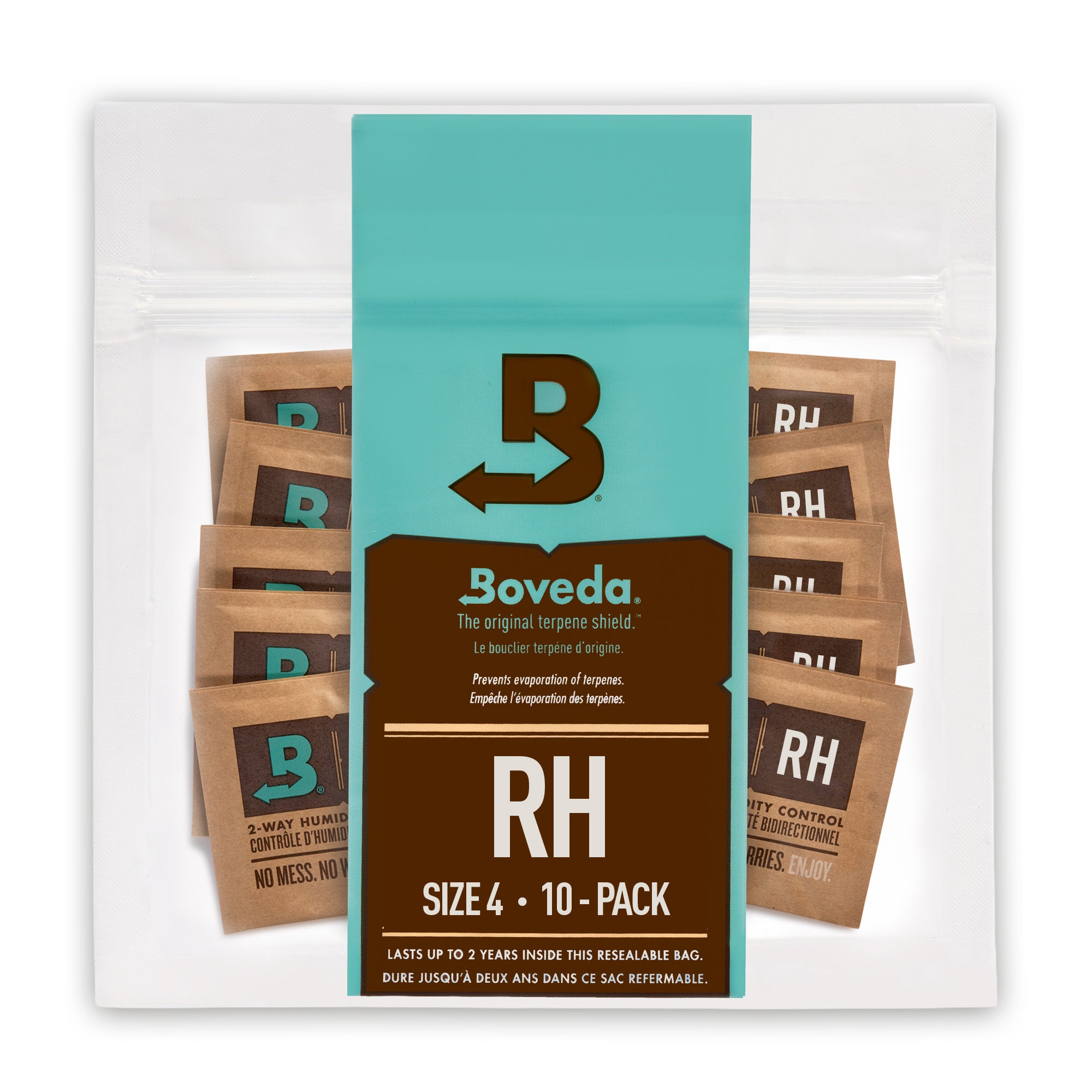 Size 4 10-Pack - for Herbal