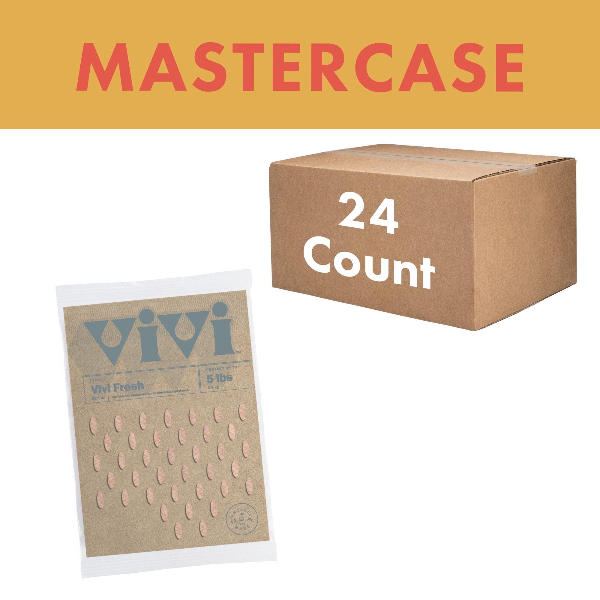 Vivi Size 320 Bulk (individually wrapped) Mastercase - For Herbal