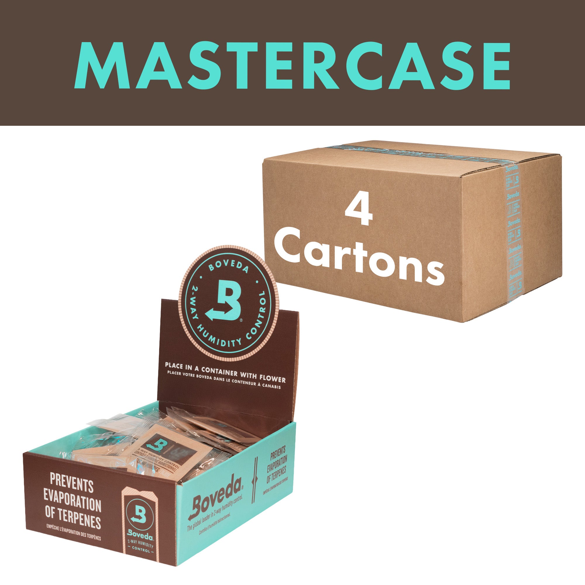 Size 4 Retail Carton Mastercase -  for Herbal