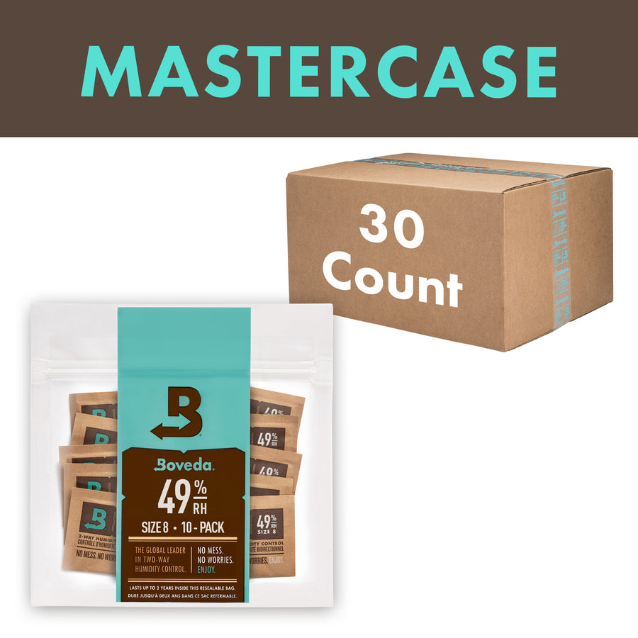 Size 8 10-Pack Mastercase - for Music