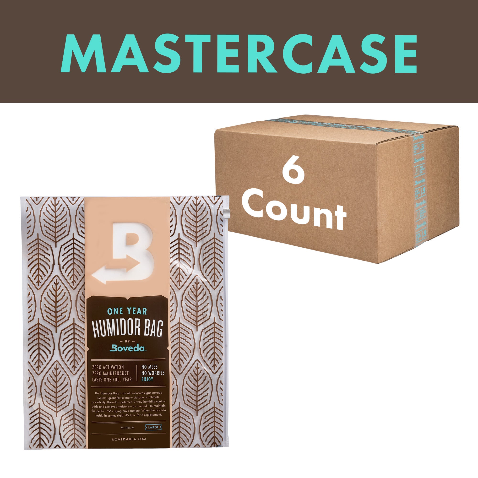 #size_large humidor bag case of 6